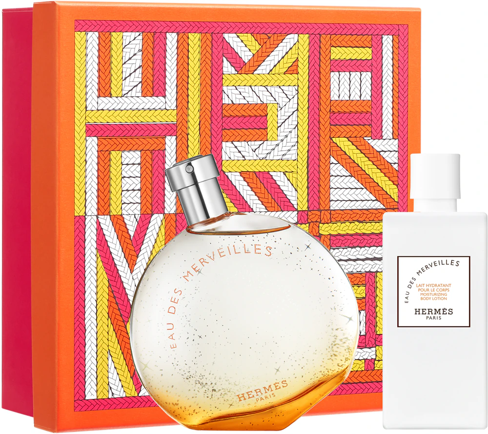 Hermas HERMÈS Eau des Merveilles Eau de Toilette Set Gift Set for Women