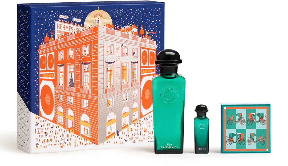 HERMÈS Eau dorange verte set gift set unisex