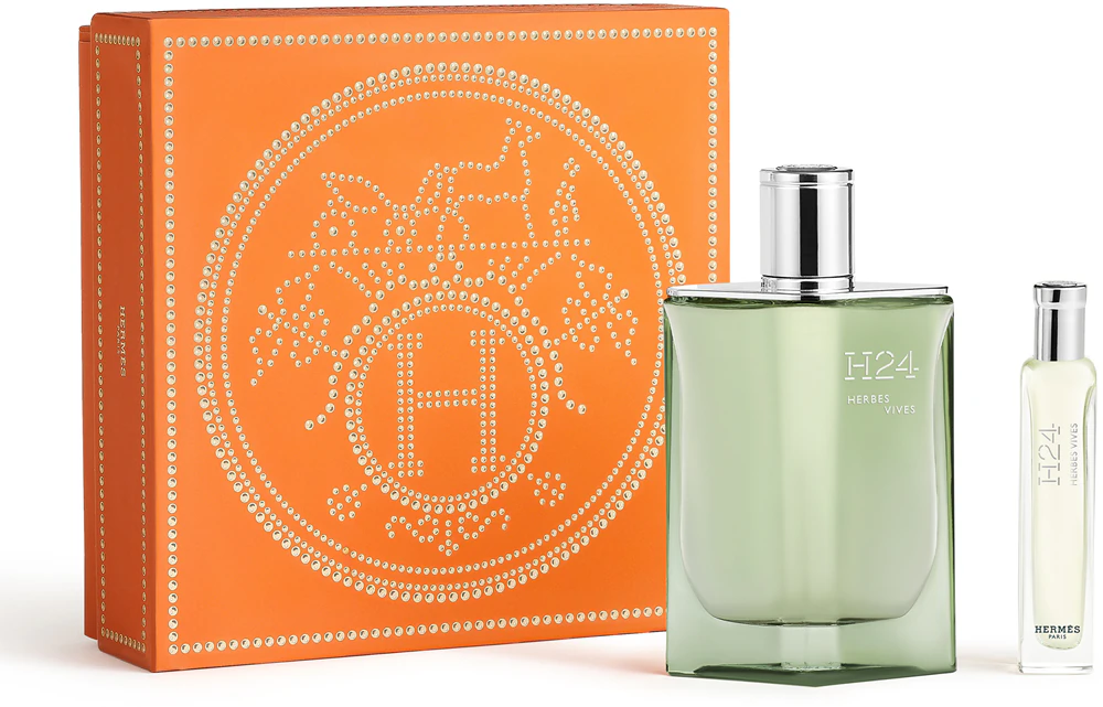 Hermas HERMÈS H24 Herbes Vives Set Gift Set for Men V.