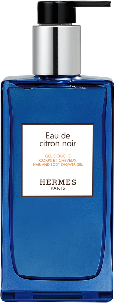 Hermas HERMÈS Le Bain Eau de citron noir shower gel for hair and body