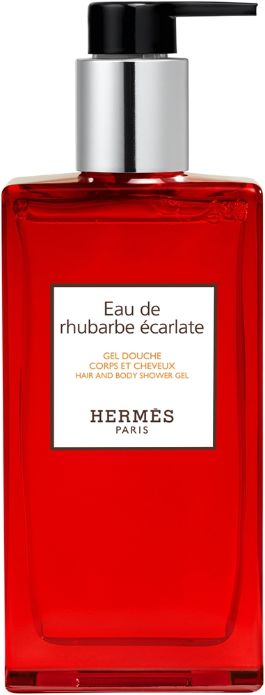 Hermas HERMÈS Le Bain Eau de rhubarbe écarlate shower gel For body and hair