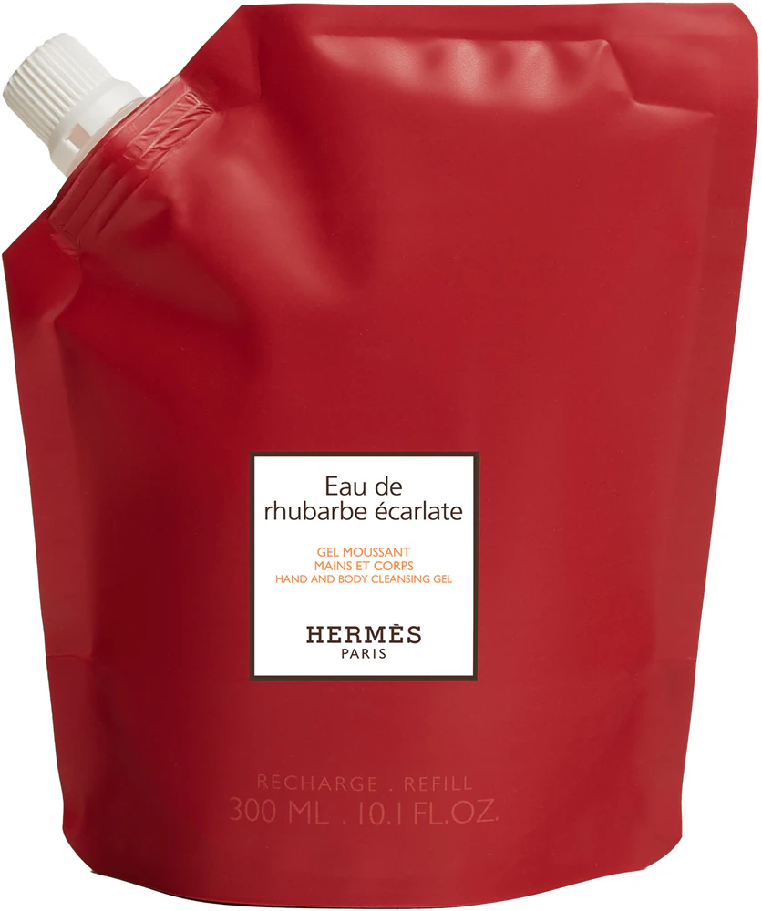 Hermas HERMÈS Le Bain Eau de rhubarbe écarlate cleansing gel for hands and body 300 ml