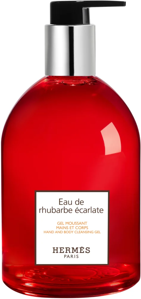 Hermas HERMÈS Le Bain Eau de rhubarbe écarlate cleansing gel for hands and body