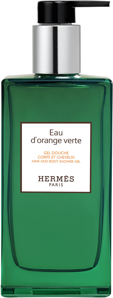 Hermas HERMÈS Le Bain Eau dorange verte shower gel For body and hair