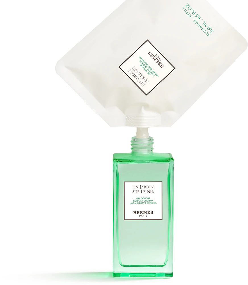 Hermas HERMÈS Le Bain Un Jardin sur le Nil shower gel for body and hair 200 ml