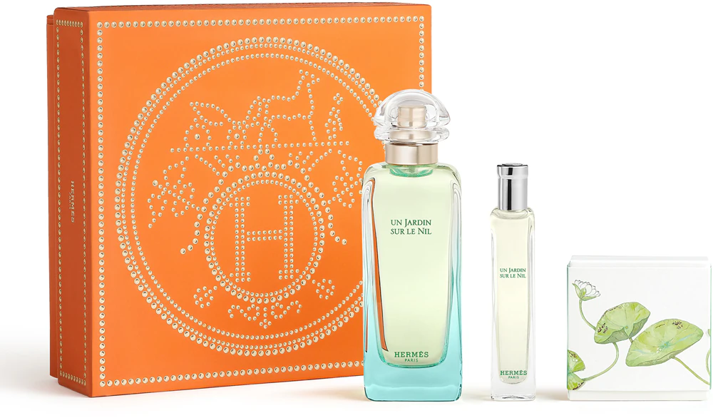 Hermas HERMÈS Parfums-Jardins Collection Un Jardin Sur Le Nil Set Gift Set X. Unisex