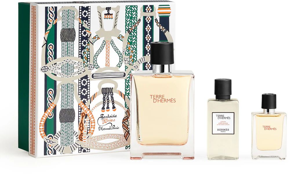 Hermas HERMÈS Terre d’Hermès Christmas limited edition gift set for men