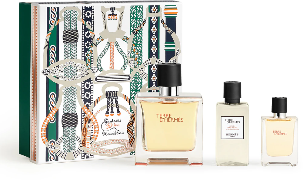 Hermas HERMÈS Terre d’Hermès Christmas limited edition gift set for men