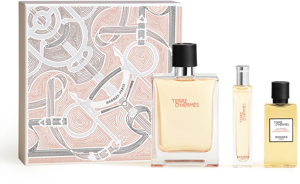 Hermas HERMÈS Terre d’Hermès Father’s day gift set for men
