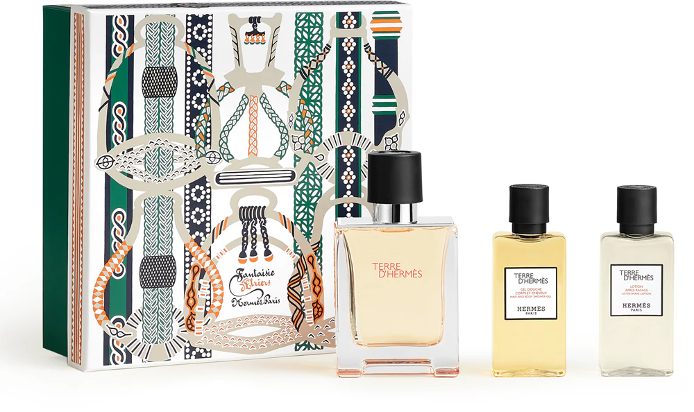 Hermas HERMÈS Terre d’Hermès gift set for men