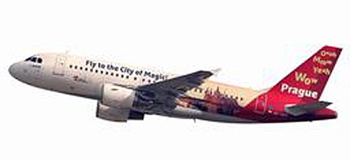 Herpa Csa Czech Airlines Airbus A Prague City Of Magic Miniature Vehicle