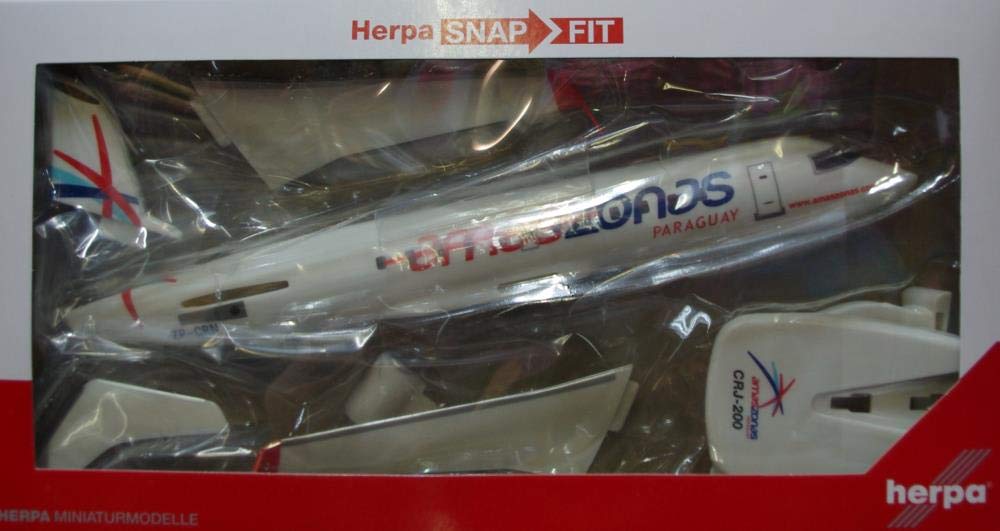 Herpa Miniaturmodelle GmbH Herpa 611558 Amaszonas Paraguay Crj-200