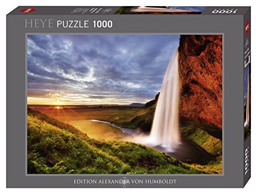 Heye 29769 Seljalandsfoss Waterfalls Standard Huboldt Collection Jigsaw Puz
