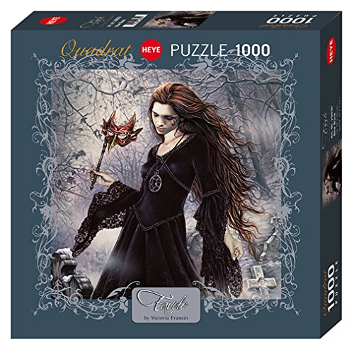 Heye 29830 New Black Square 1000 Pieces By Victoria Francés, Favole
