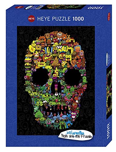 Heye 29850 Art Lab Puzzles, Pens Are My Friends Puzzle, Multi-Colour