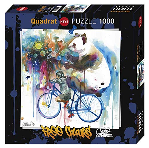 Heye 29851 Art Lab Puzzles, Free Colours Puzzle, Multi-Coloured