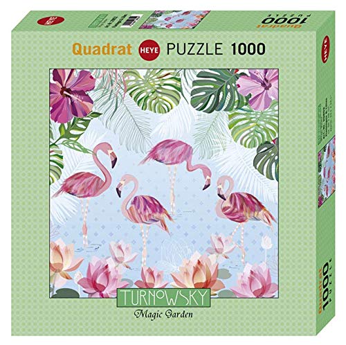 HEYE 29852 Fine Art Puzzles, Turnowsky Magic Garden Puzzle, Multi-Coloured