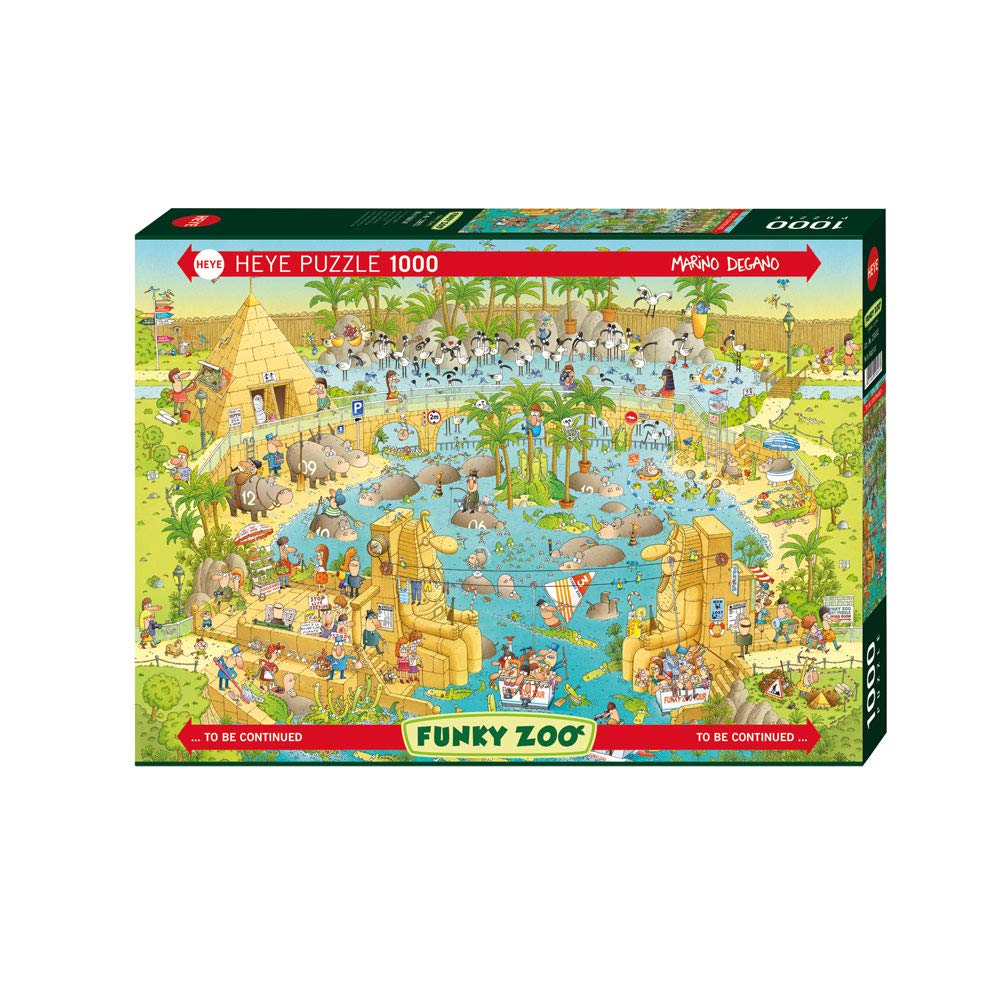 Heye Nile Habitat Degono Puzzles (1000-Piece)