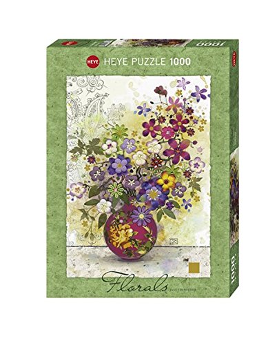 Heye Pink Vase Puzzles (1000-Piece)