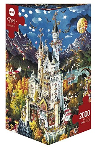 Heye Triangular Bavaria Ryba Puzzles (2000-Piece)