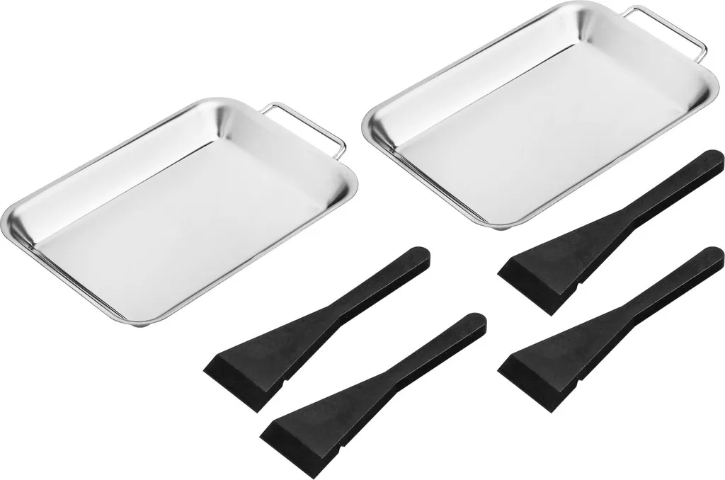 HI 6-piece stainless steel grill accessory set
