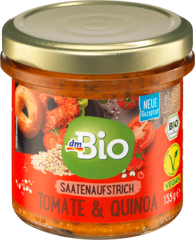 dmBio Brot spread, sowing spread tomato & quinoa, 135 g