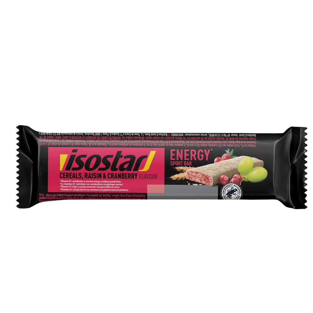 Isostar High Energy Bar, Cranberry