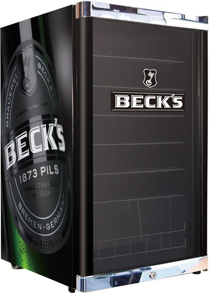 HIGHCUBE BECK'S BLACK Beverage Refrigerator