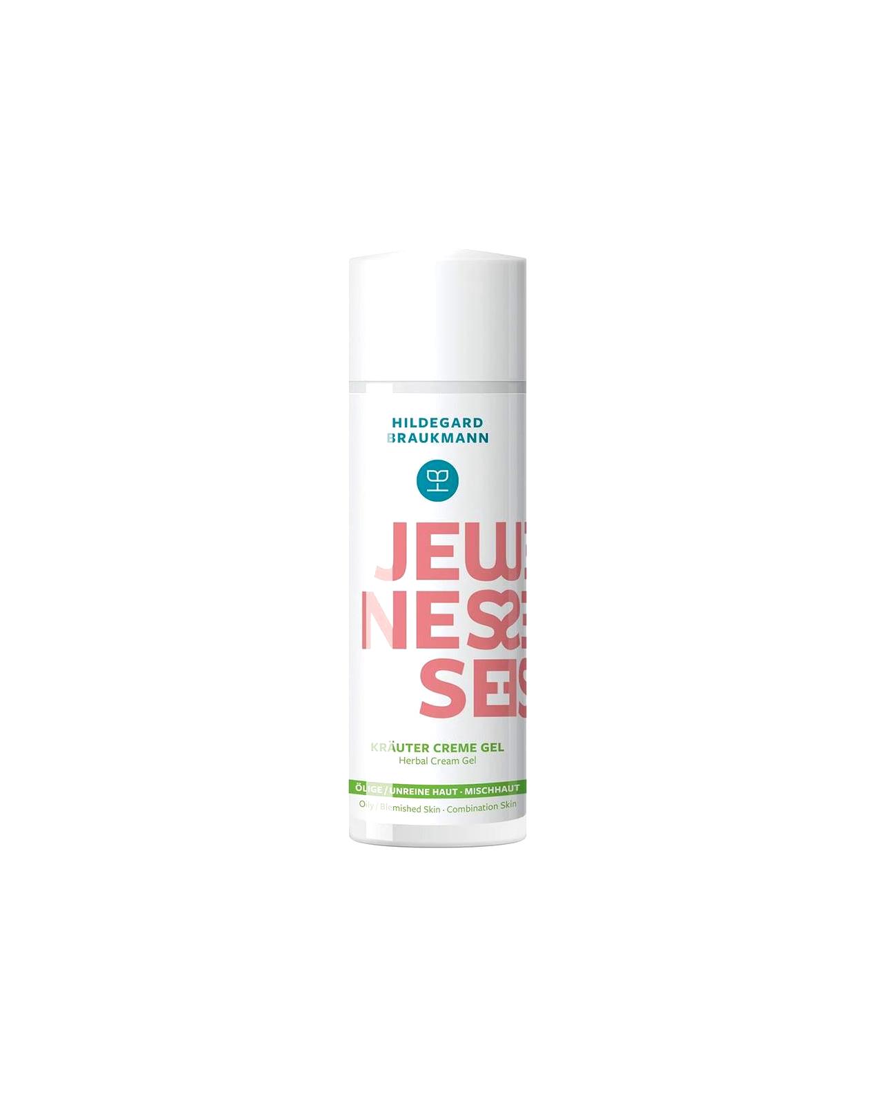 HILDEGARD BRAUKMANN facial peeling JEUNESSE herbal cream gel