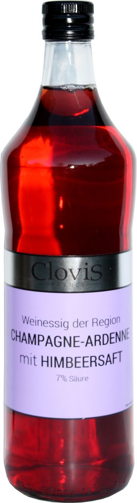Dunekacke & Wilms Raspberry vinegar, 7% acidity, 1000 ml, with 5% raspberry juice