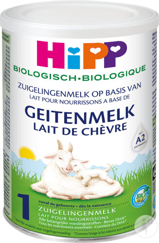HiPP 1 organic starter milk made from goat's milk 400g
