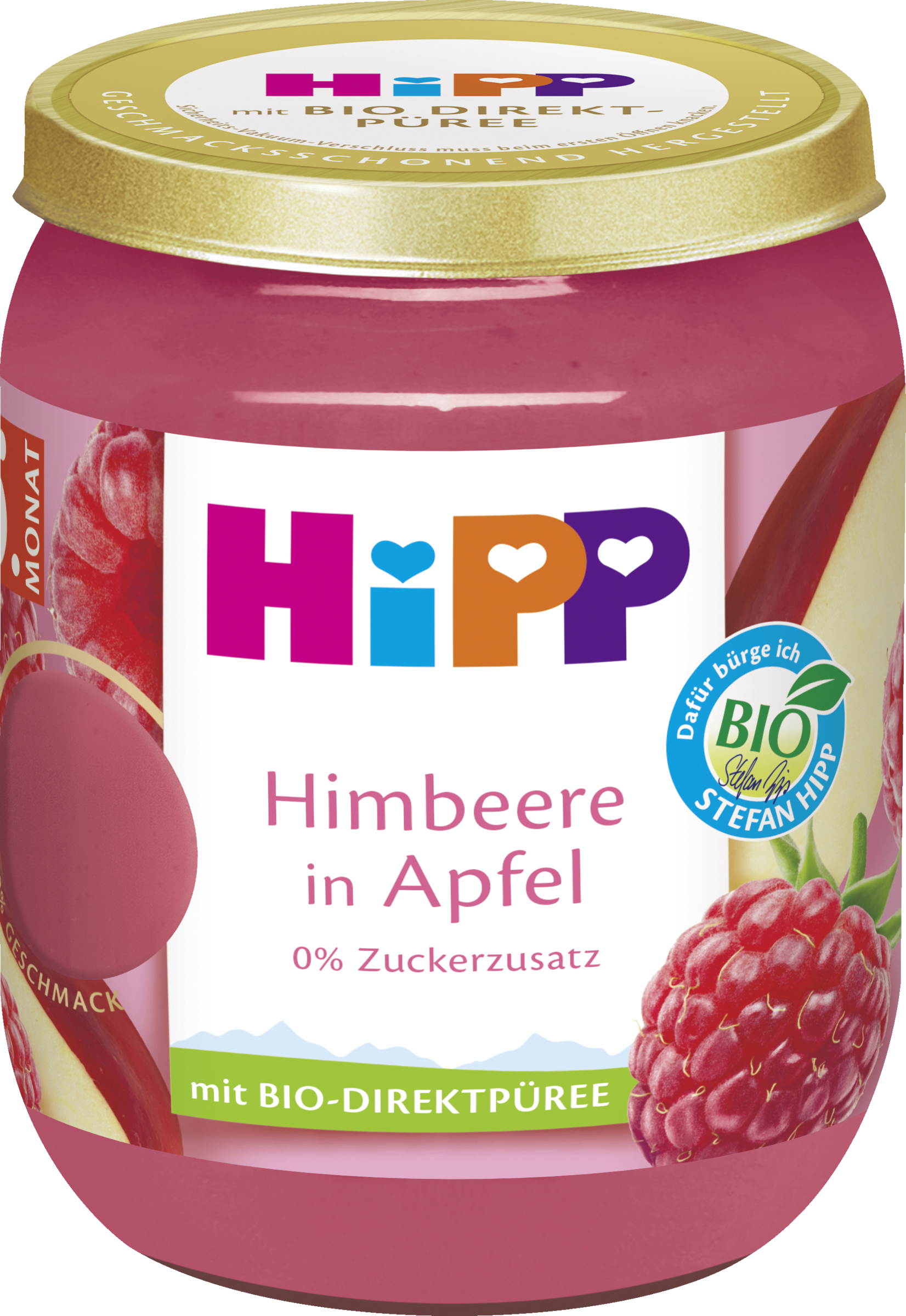 HiPP Organic Fruit Raspberry in Apple