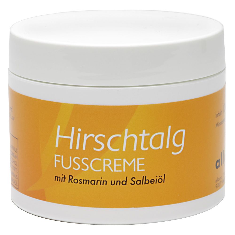 HIRSCHTALG Deer tallow foot cream with rosemary and sage oil 100 ml