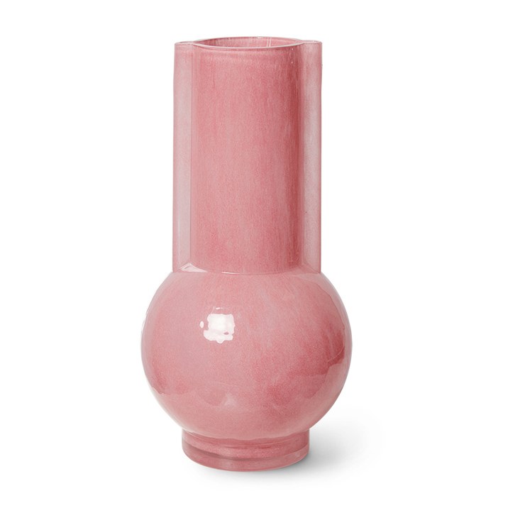 HKliving HK Living glass vase 25cm