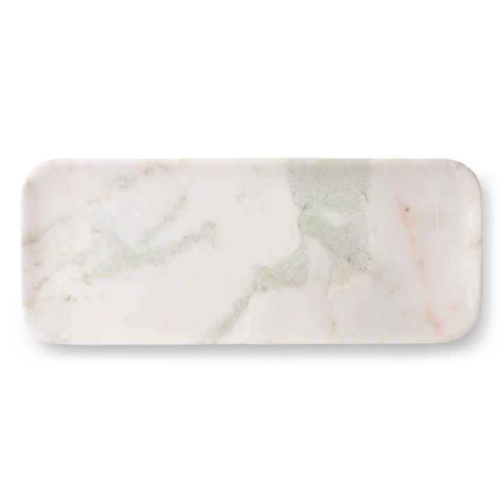 hk-living Hkliving Marble Tray 30 X 12Cm