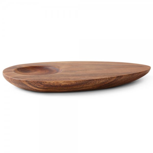 HKliving Bowl Acacia Avocado Brown