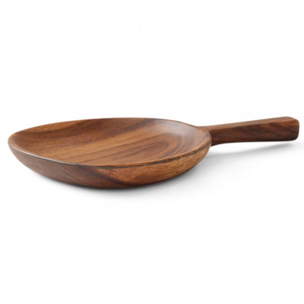 HKliving Serving Plate Acacia Brown (M)
