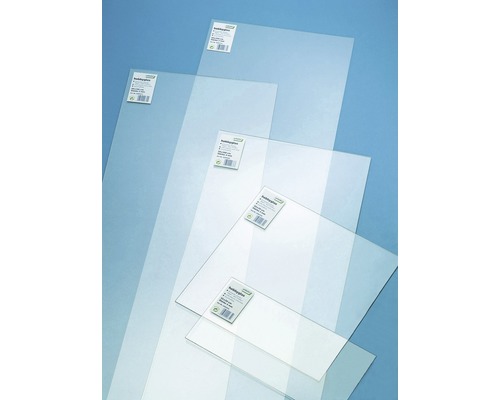 Gutta Hobby glass 4x500x1500 mm smooth clear