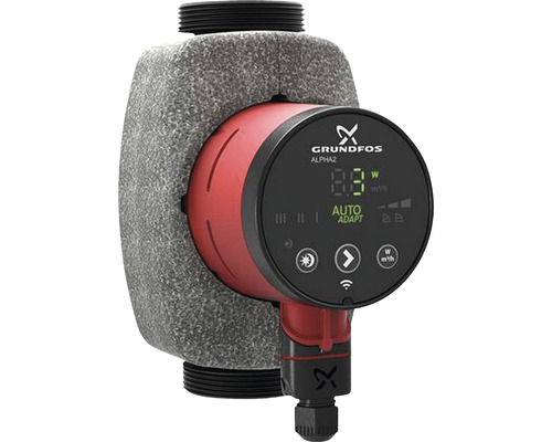 High efficiency circulation pump Grundfos ALPHA2 32-80 180 mm 2" 99261738