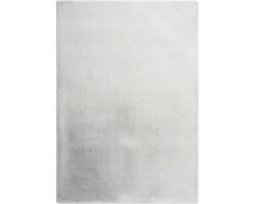 High-pile rug Romance grey silver 140x200 cm