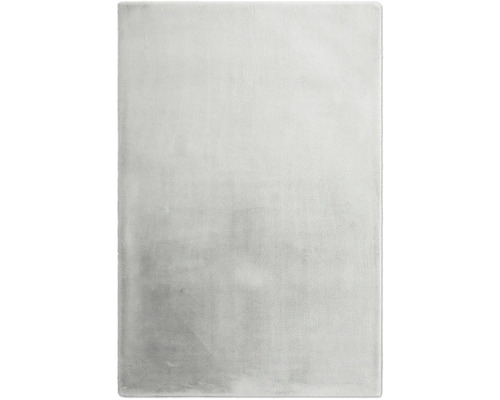 High-pile rug Romance grey silver 200x300 cm