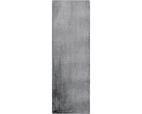 SoleVito High-pile carpet runner Romance grey melange 50x150 cm