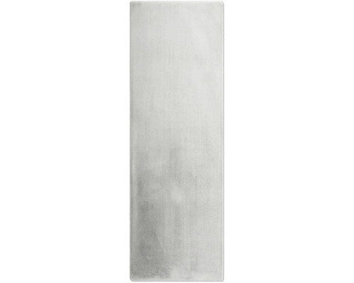 SoleVito High-pile carpet runner Romance grey silver 50x150 cm