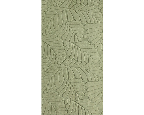 SoleVito High-pile rug Romance Cutout Leaf sage 80x150 cm
