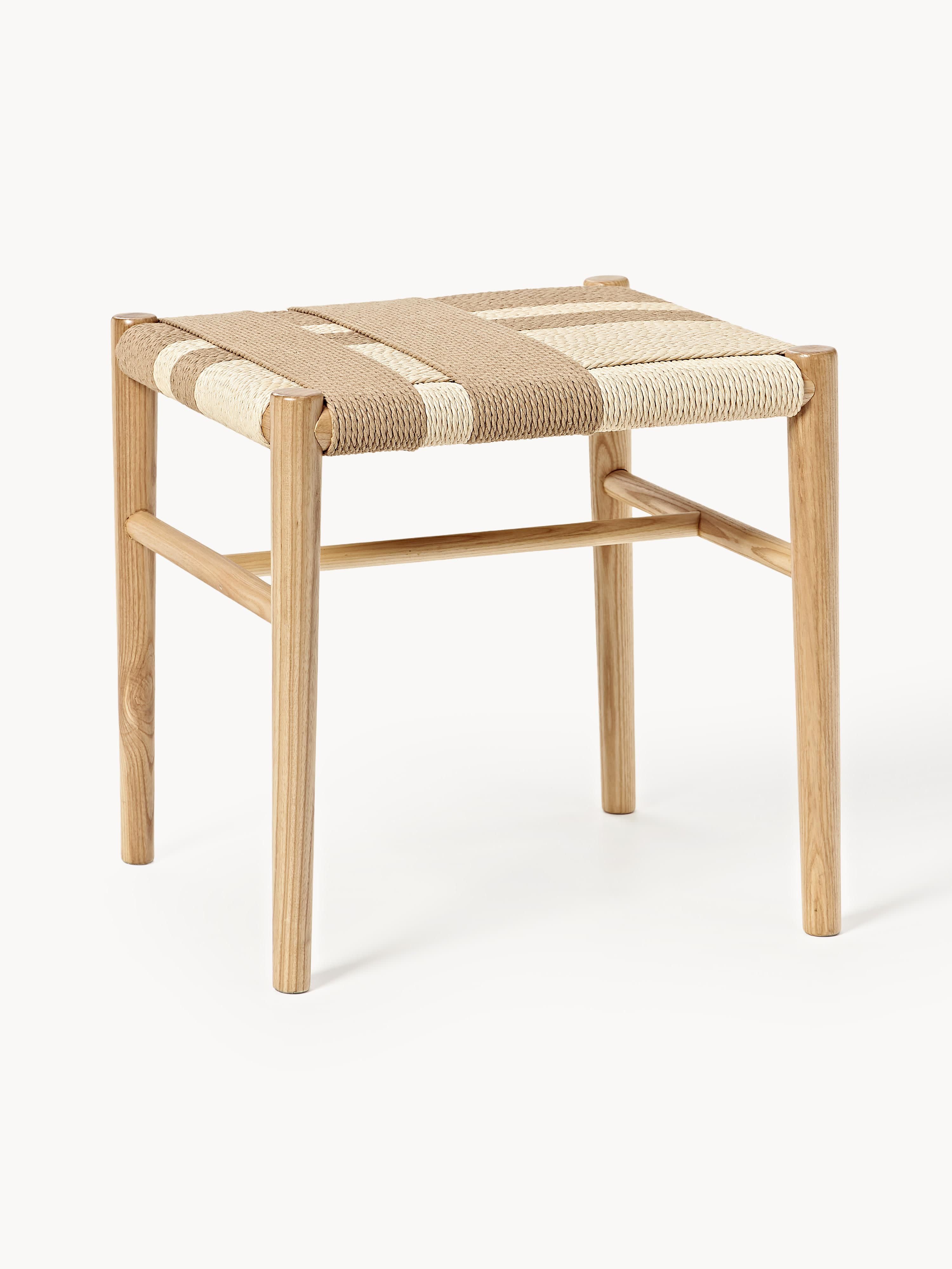Westwing Collection Mani stool made of ash wood