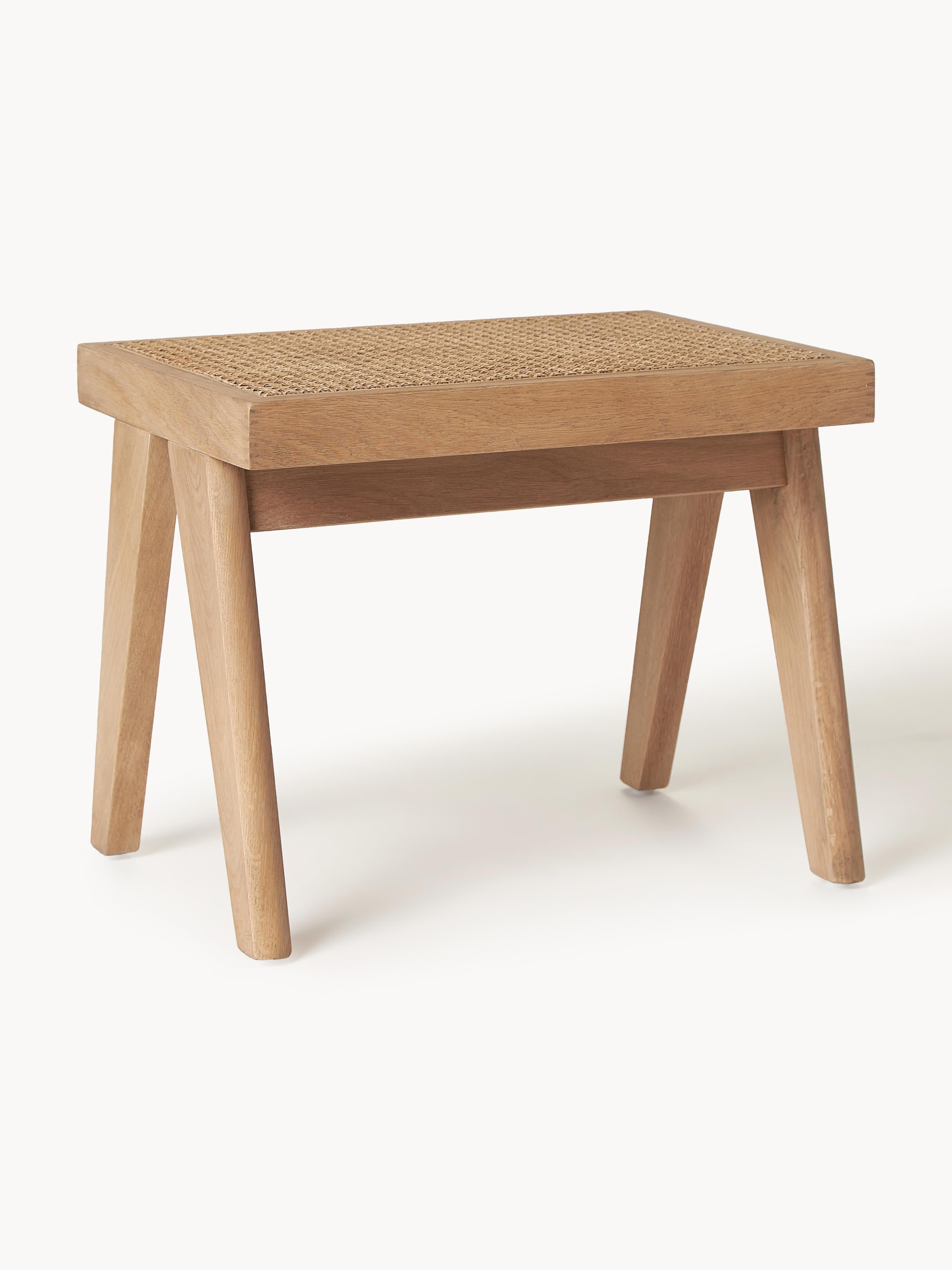 Westwing Collection Sissi stool with Viennese wickerwork