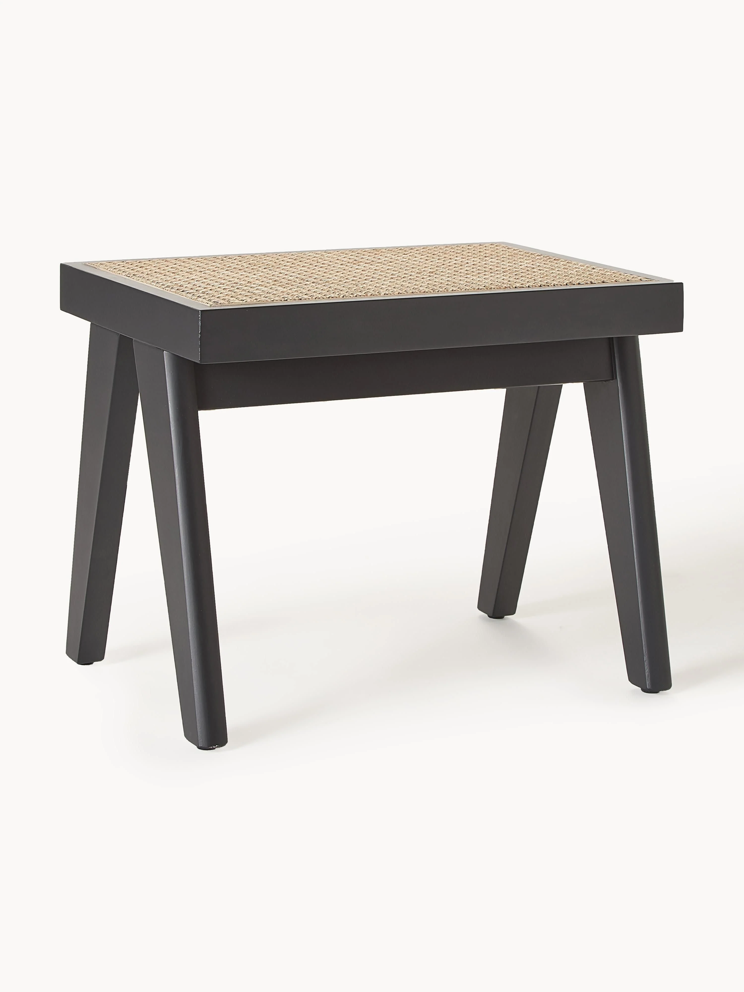 Westwing Collection Sissi stool with Viennese wickerwork