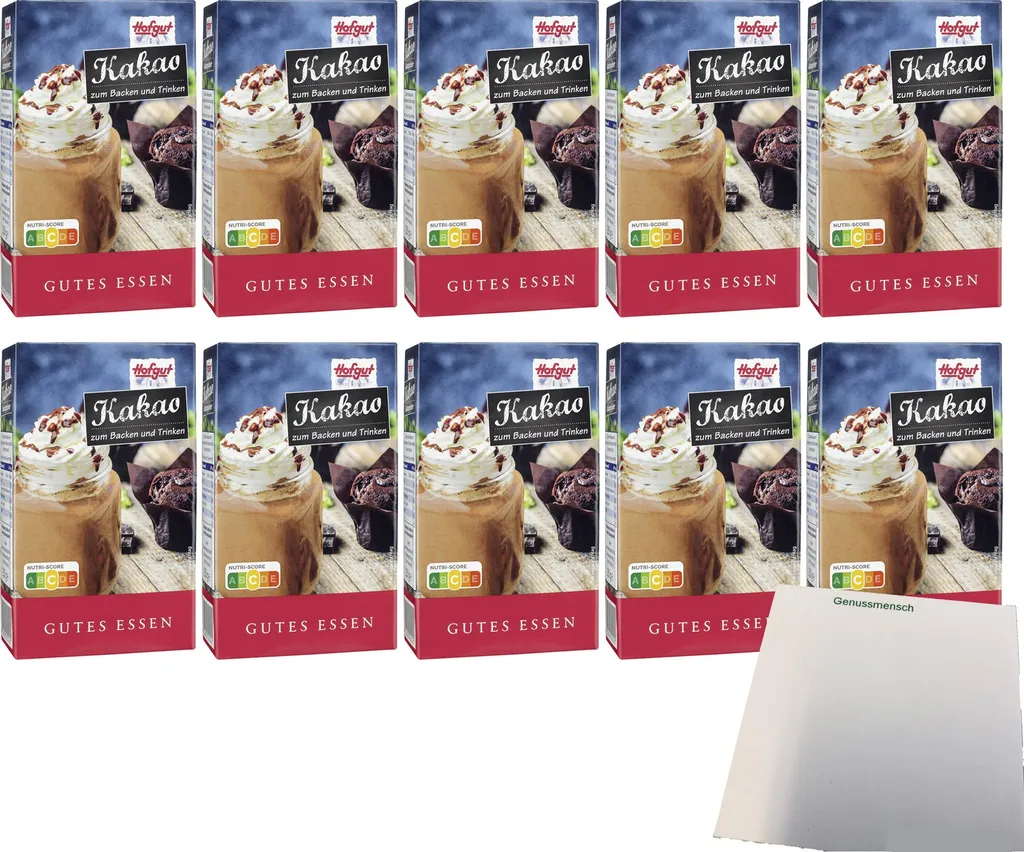 Hofgut Backkakao VPE (10x250g pack) + usy Block 2512g