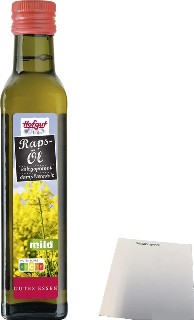 Hofgut mild rapeseed oil (250ml bottle) + usy Block 262g