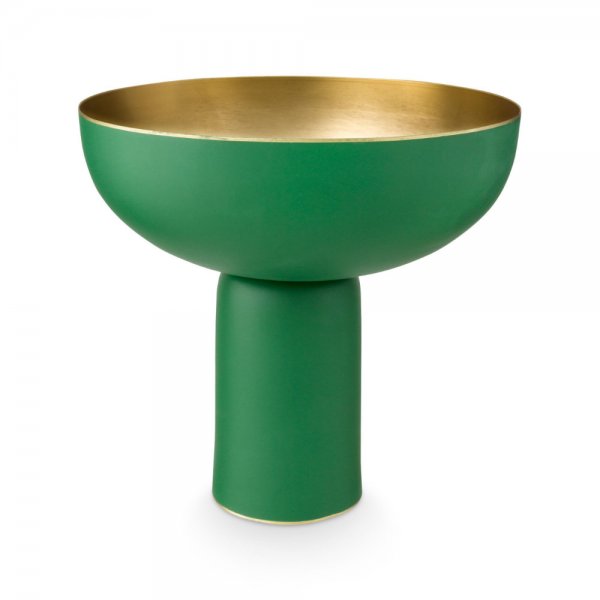 High bowl metal green-gold (24cm) from Pip Studio